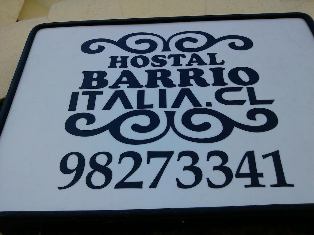 Hostal Barrio Italia Сантьяго Экстерьер фото